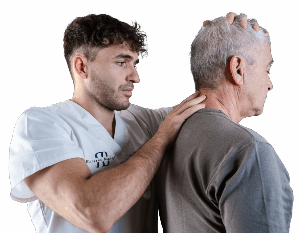 osteopata tratta uomo a torino